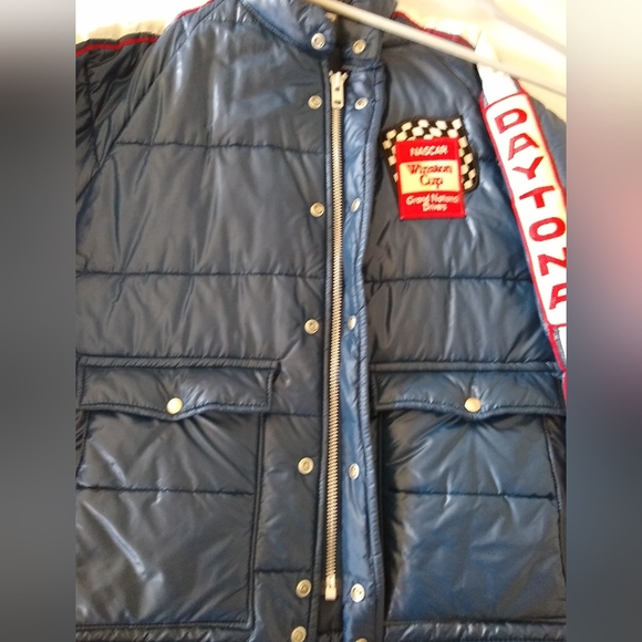 Vintage NASCAR Daytona Jacket Men’s Medium – Winston Cup Racing Puffer Coat - Picture 7 of 14
